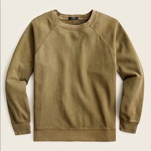 JCREW MAGIC RINSE CREWNECK SWEATSHIRT
